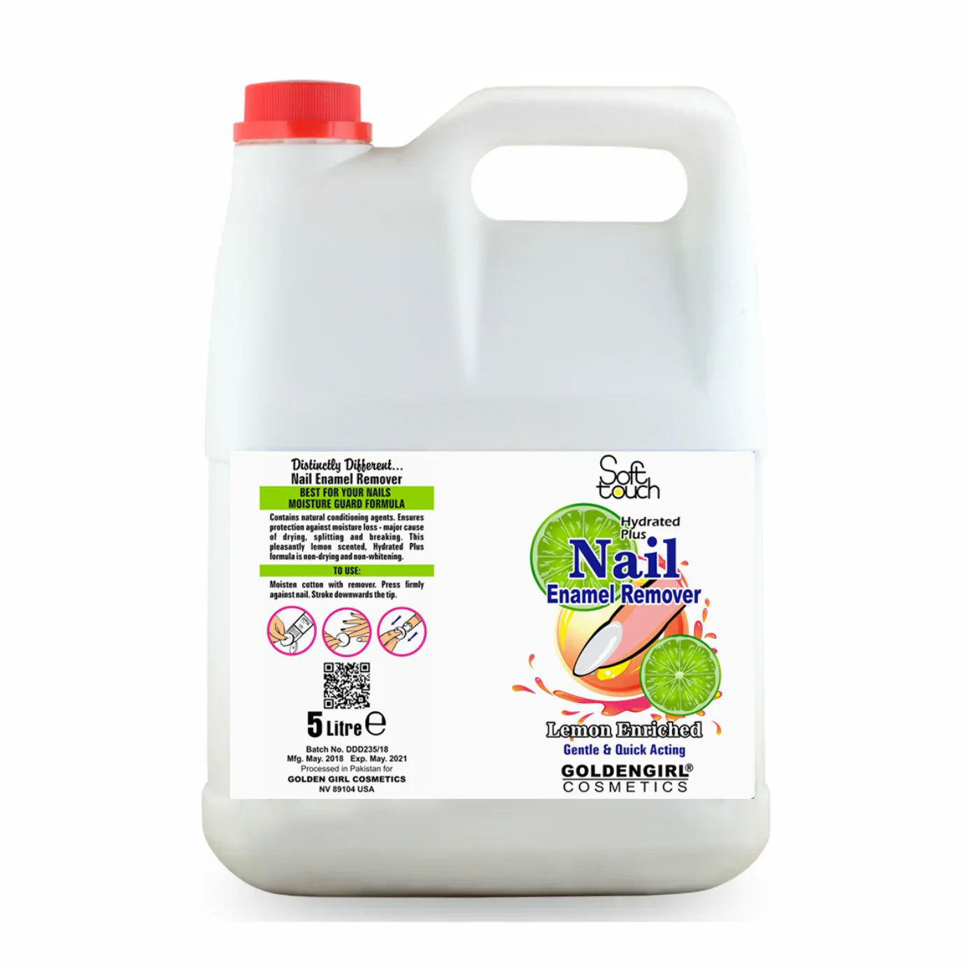 Soft Touch Nail Enamel Remover Ultra Caring
