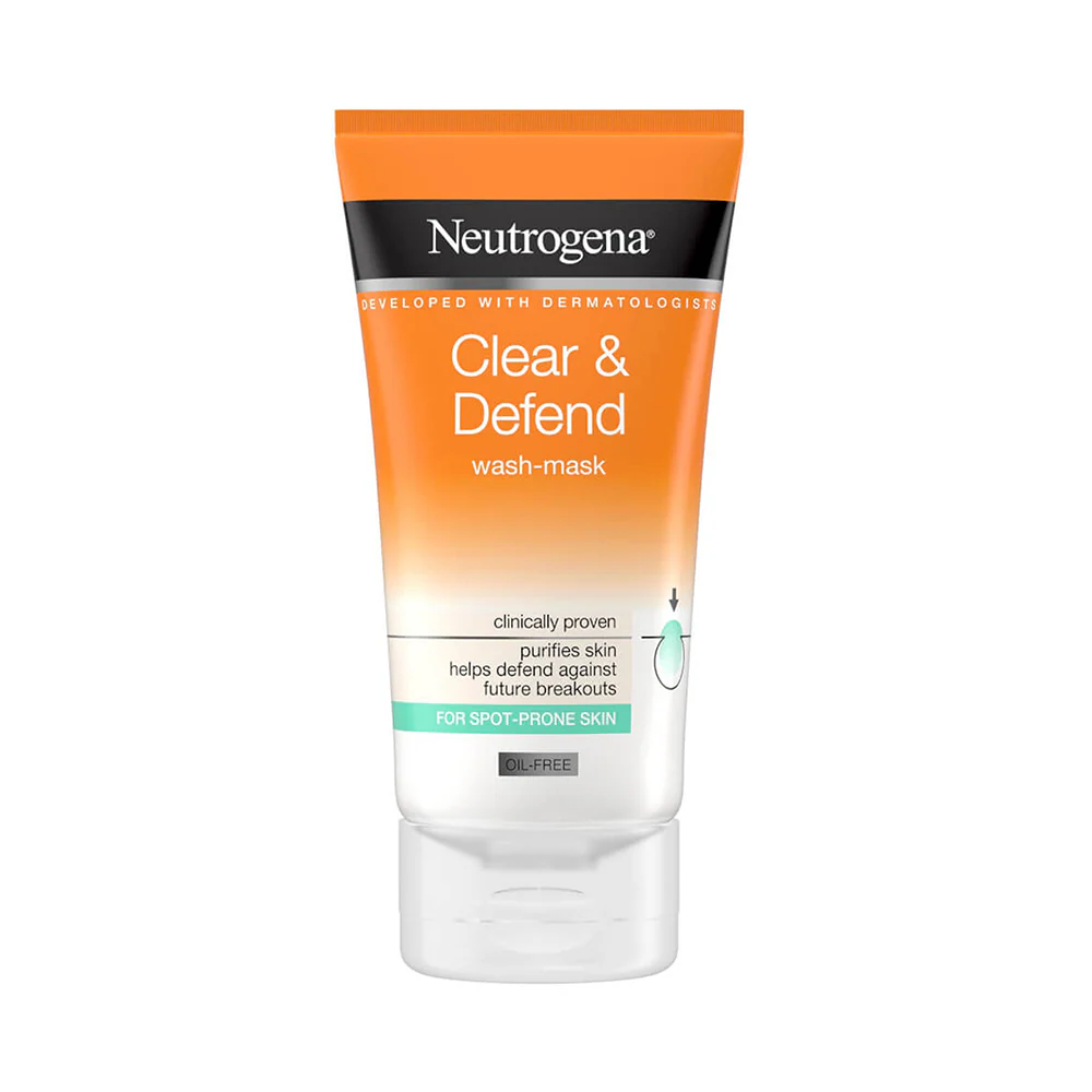 Neutrogena Clear & Defend Wash Mask  - 150ml