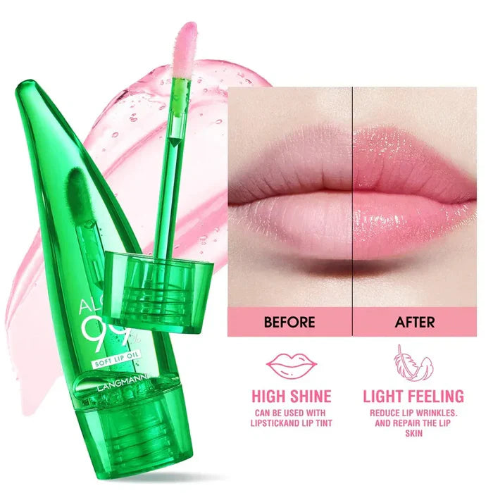 New Aloe vera Soothing Gel Color Changing lip gloss