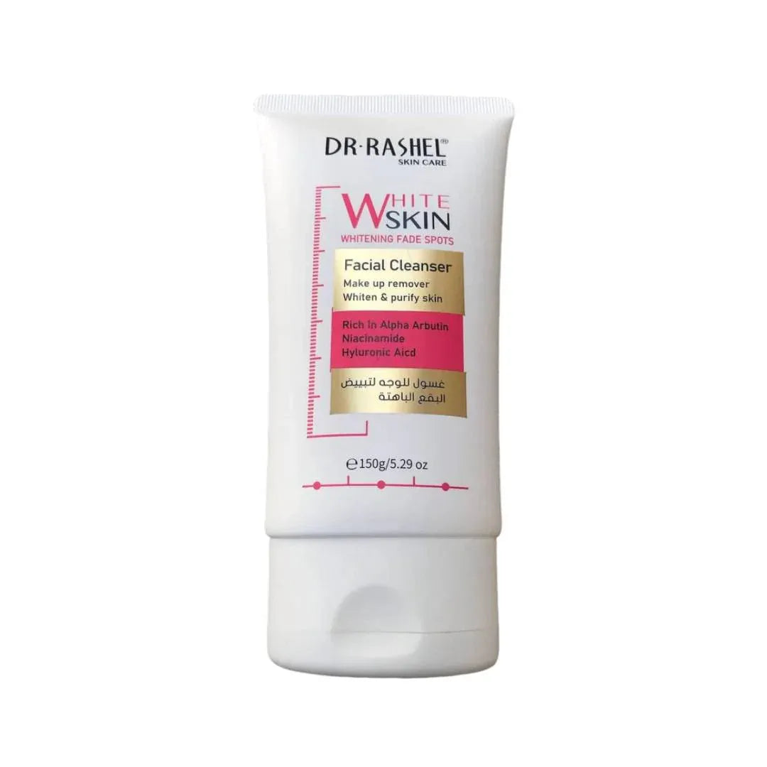 Dr Rashel Skin Care White Skin Whitening Fade Spots Facial Cleanser = 150g