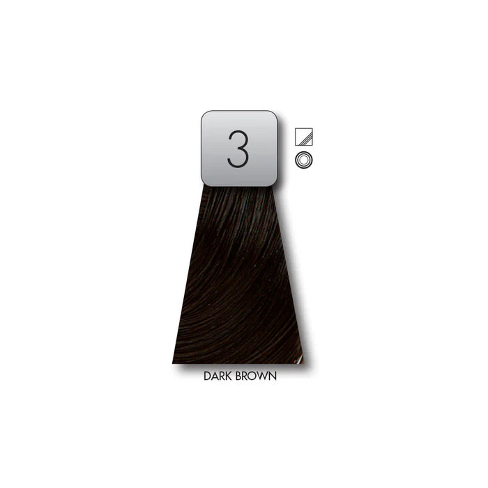 Keune Tinta Dark Brown 3 with Keune Developer 20 Volume - 60ml