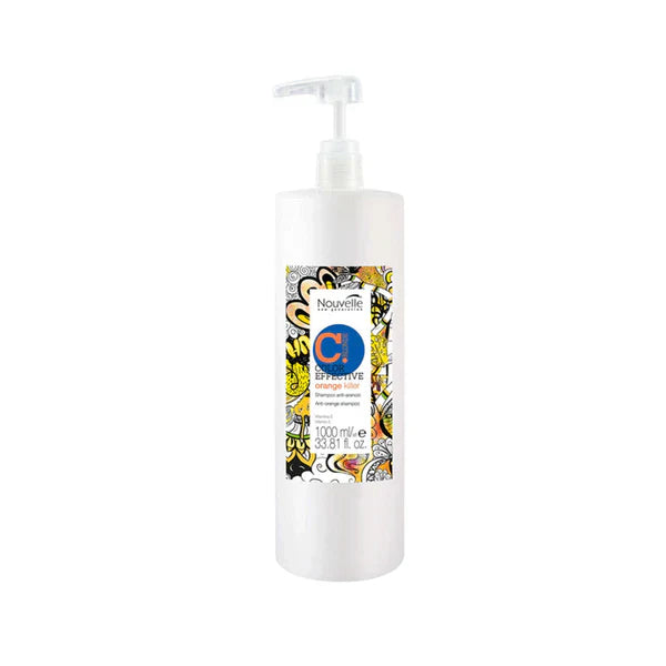 Nouvelle Color Glow Orange Killer Shampoo - 1000ml - Made in Italy