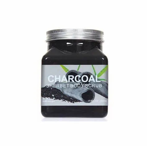 Wokali Black (Charcoal) Sherbet Body Scrub – 350ml | Premium Skincare & Beauty Products in Pakistan