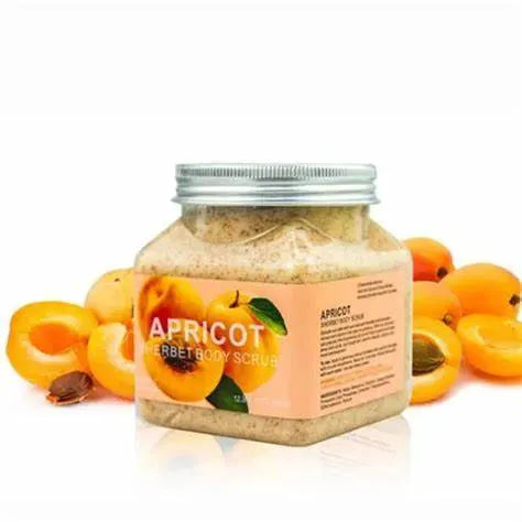 Wokali Apricot Sherbet Body Scrub - 350 ml | Premium Skincare & Beauty Products in Pakistan