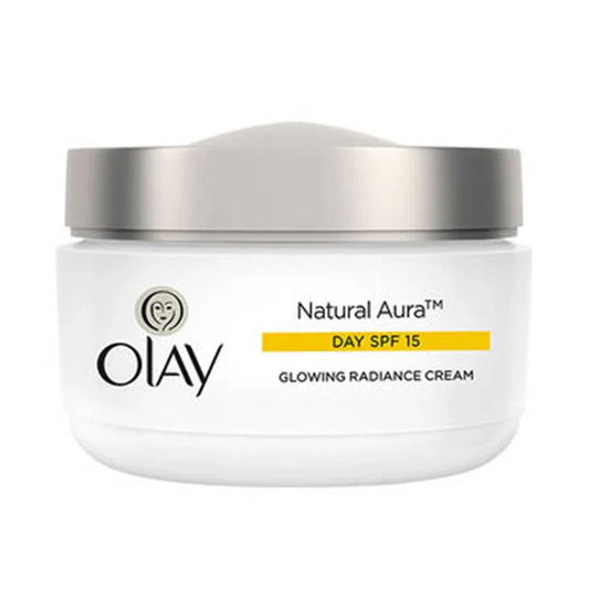 Olay Natural Aura Glowing Radiance Day Cream SPF 15 - 50g | Premium Skincare & Beauty Products in Pakistan