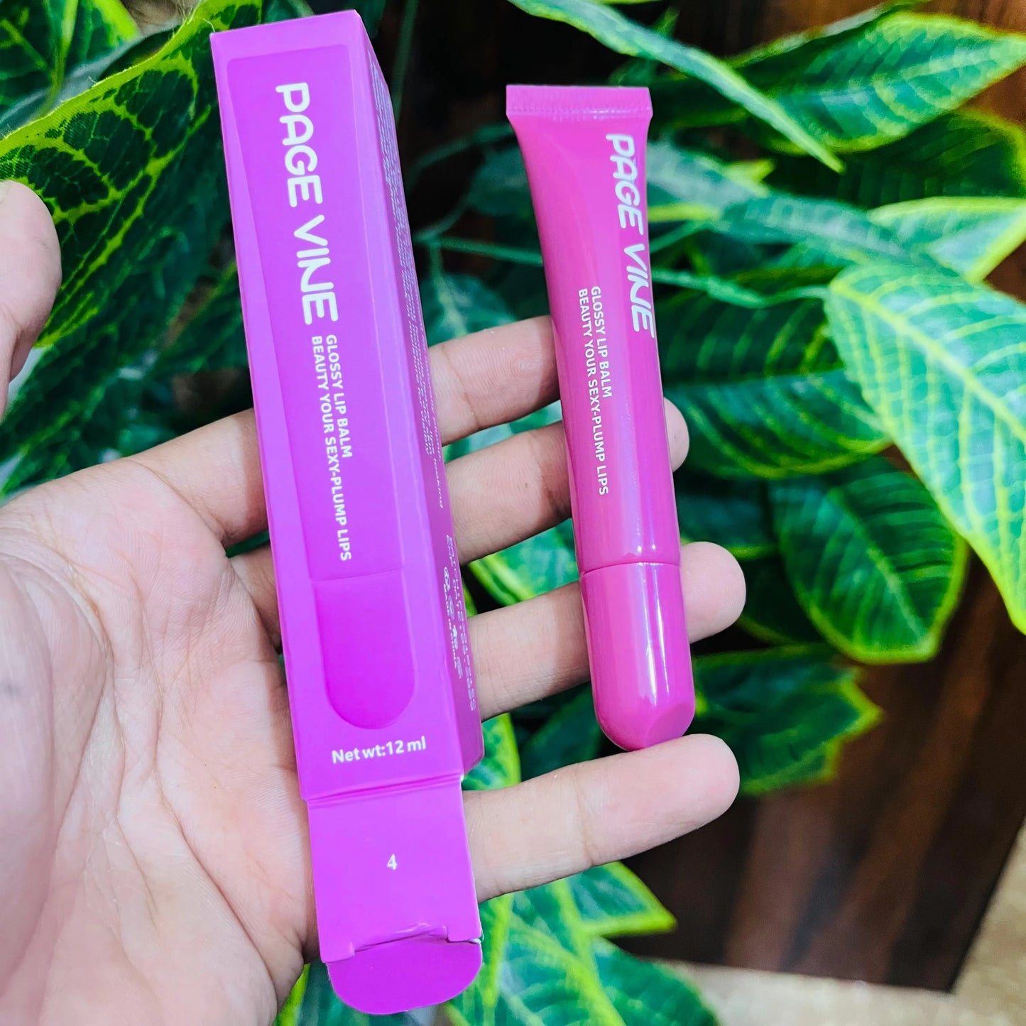 Page Vine Peptide Lip Gloss - 12ml