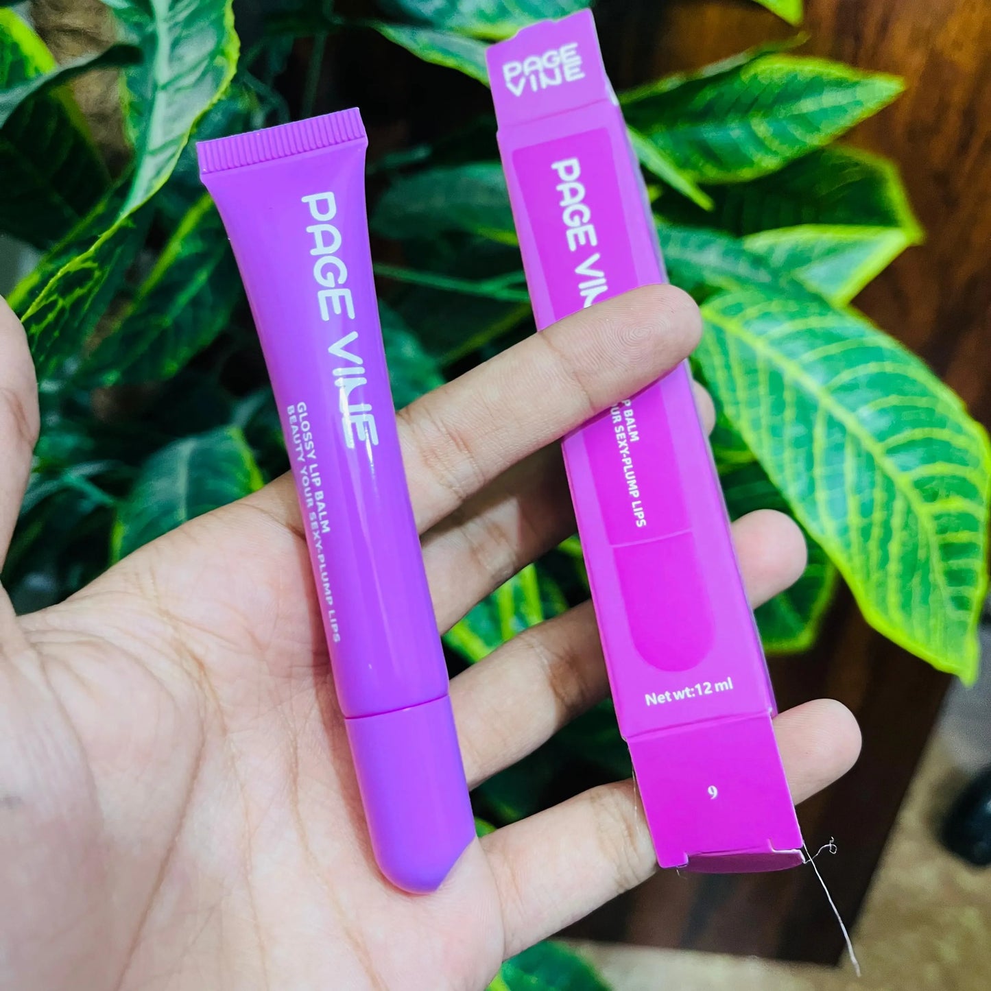 Page Vine Peptide Lip Gloss - 12ml