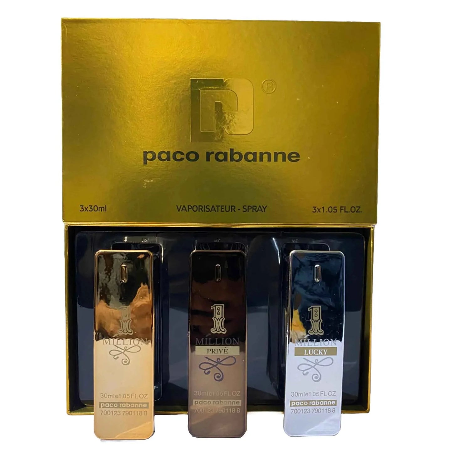 Paco Rabanne 3 In 1 Parfum Set - 30ml - Dubai - 100% Original Testers