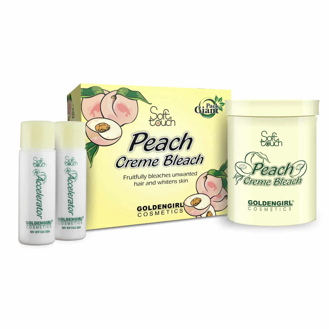 Soft Touch Peach Bleach Creme | Premium Skincare & Beauty Products in Pakistan