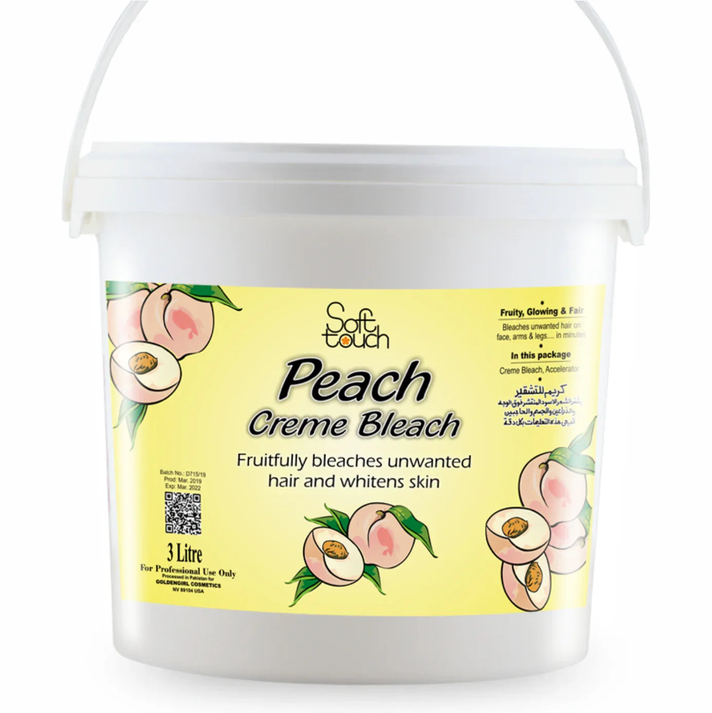 Soft Touch Peach Bleach Creme | Premium Skincare & Beauty Products in Pakistan