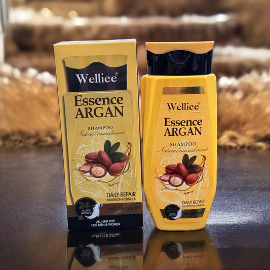 Wellice Argan Essence Shampoo Anti Dandruff Formula - 400ml
