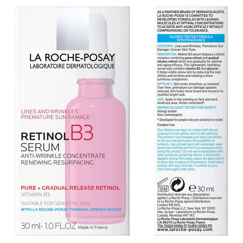 La Roche Posay Retinol B3 Serum Concentre Anti- Rides - 30ml | Premium Skincare & Beauty Products in Pakistan