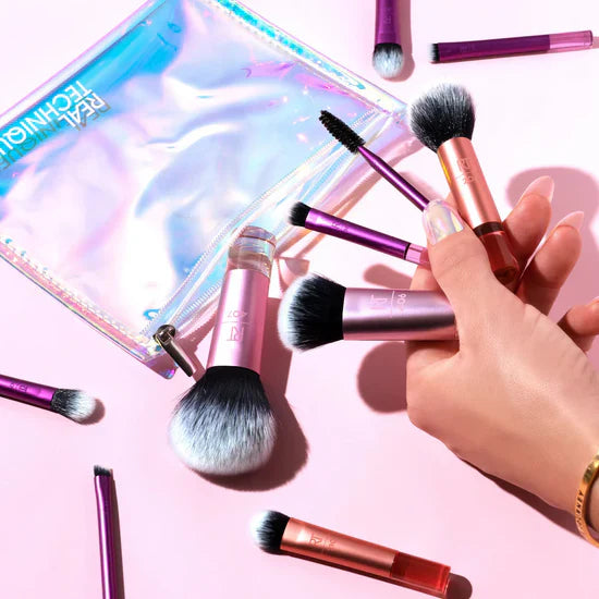 Real Techniques Travel Fantasy Mini Brush Set- 10PCS