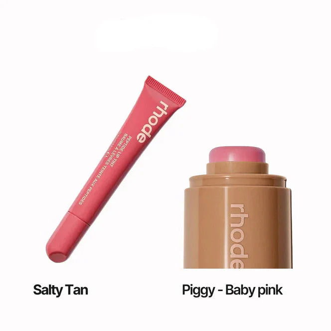 Rhode Blush And Peptide Lip Tint Duo