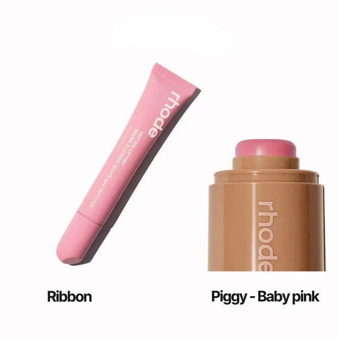 Rhode Blush And Peptide Lip Tint Duo