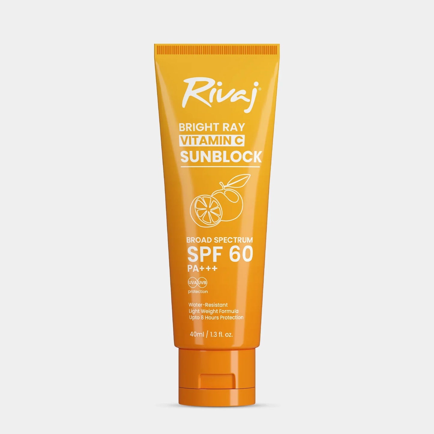Rivaj UK Vitamin C Sun Block SPF60 | Premium Skincare & Beauty Products in Pakistan