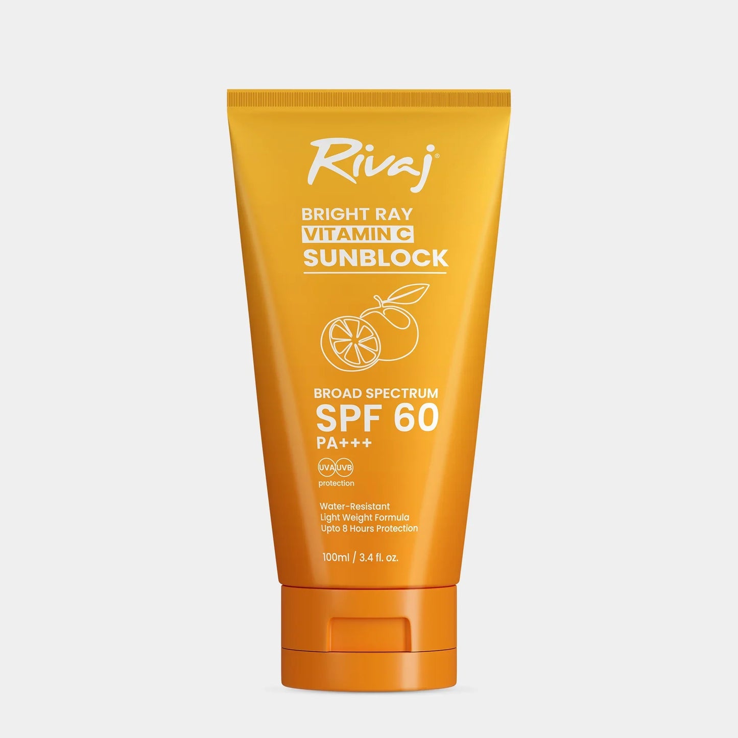 Rivaj UK Vitamin C Sun Block SPF60 | Premium Skincare & Beauty Products in Pakistan