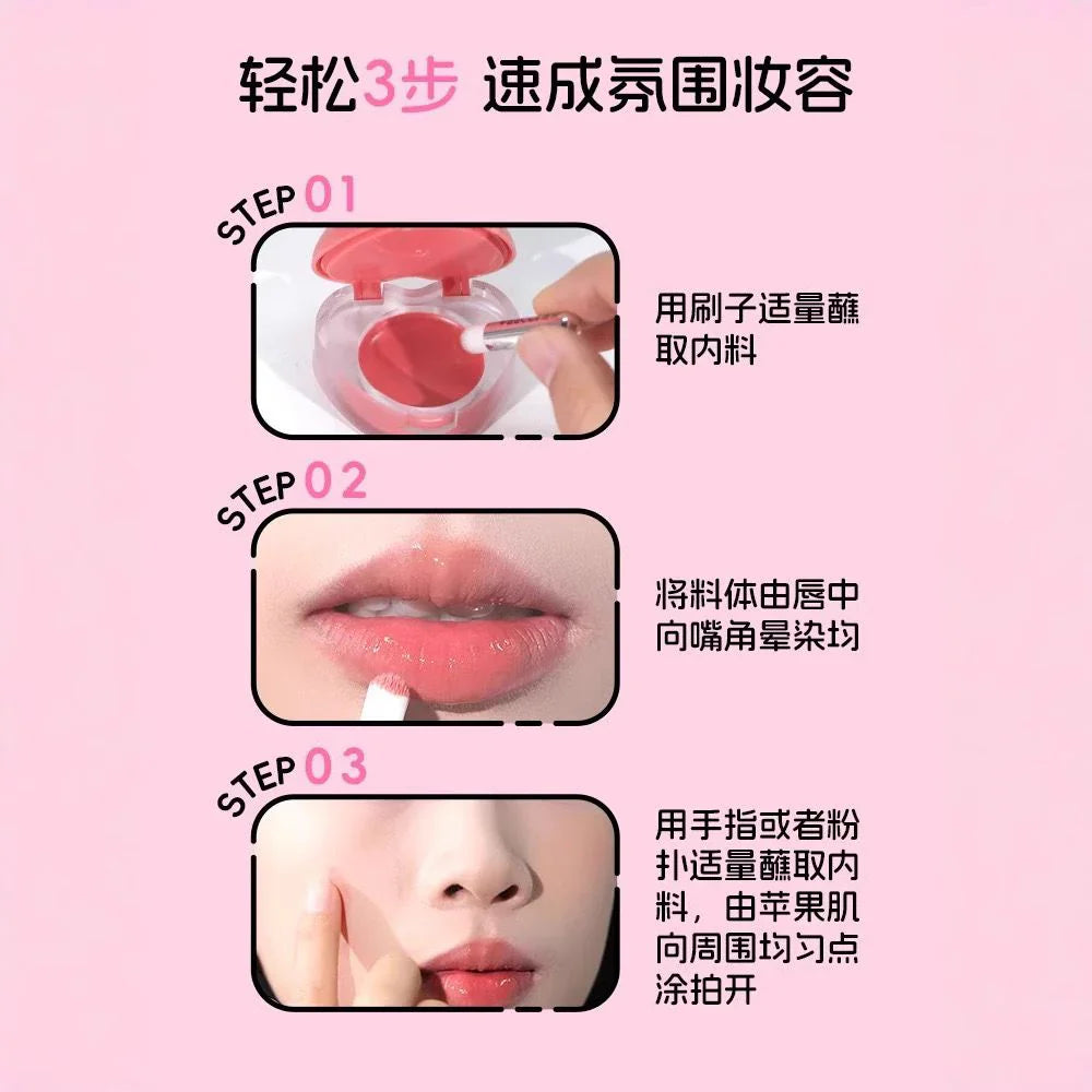 Romantic Rain 2 in 1 Blusher & Lip Gloss