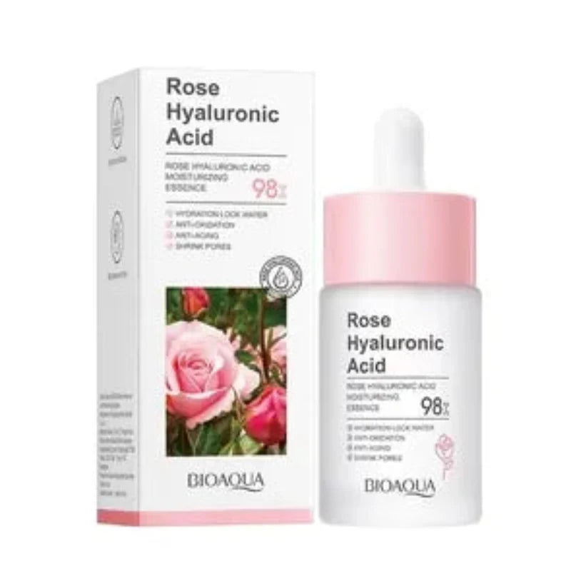 BIOAQUA Hyaluronic Acid Rose Face Serum - 30ml | Premium Skincare & Beauty Products in Pakistan