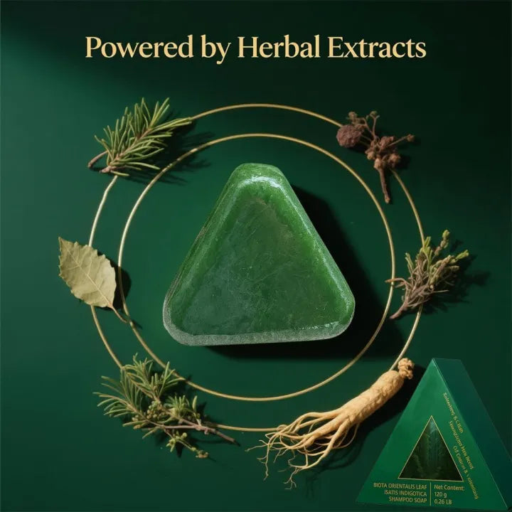 Nature Triangle Shampoo Bar - 120g