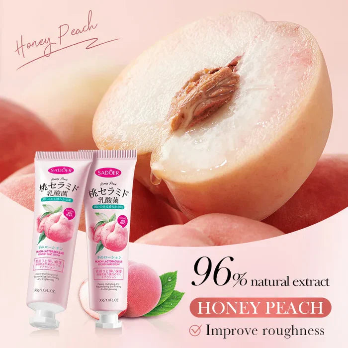 SADOER Peach Lactobacillus Hand Cream - 30gm