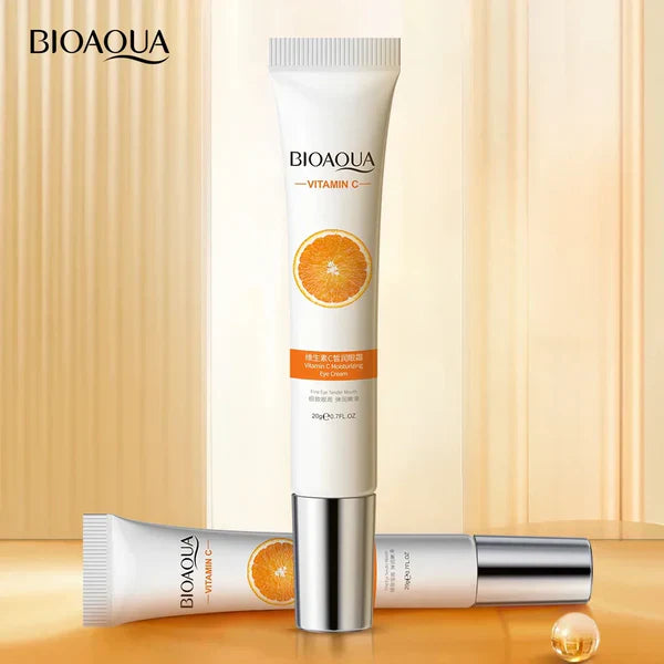 Bioaqua Vitamin C Eye Cream Under Eye Dark Circle Remover | Premium Skincare & Beauty Products in Pakistan
