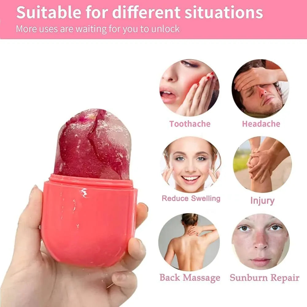 Ice Face Roller Mold – Reusable Silicone Beauty Cube for Glowing Skin | Premium Skincare & Beauty Products in Pakistan