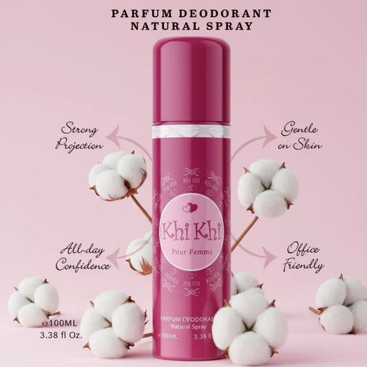 Shifan's Khi Khi Pour Femme Perfume Deodorant Natural Spray - 100ml