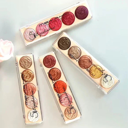 Msyaho 5 Colors Eyeshadow Palette