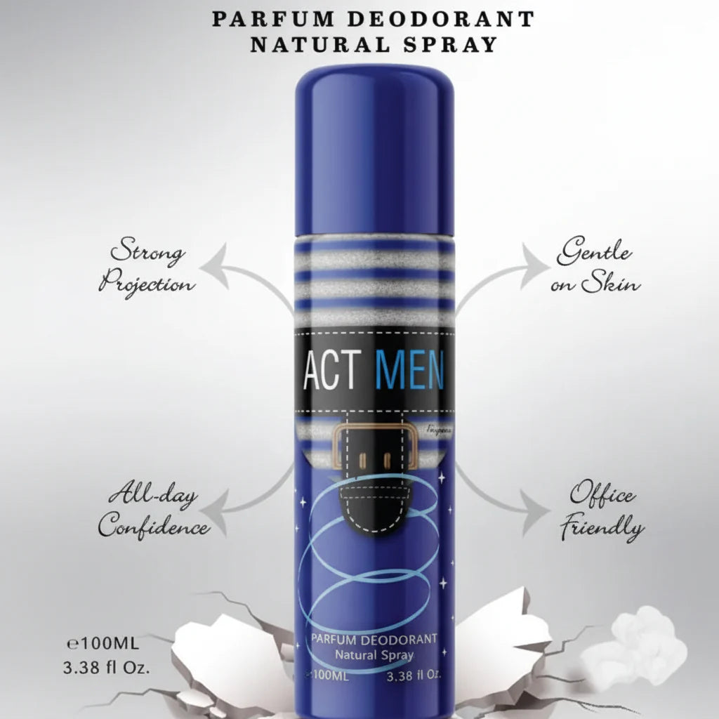 Shifan's Act Men Perfume Deodorant Natural Spray - 100ml