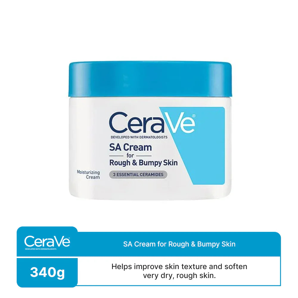 CeraVe- SA Cream for Rough & Bumpy Skin - 340g Made in USA | Premium Skincare & Beauty Products in Pakistan