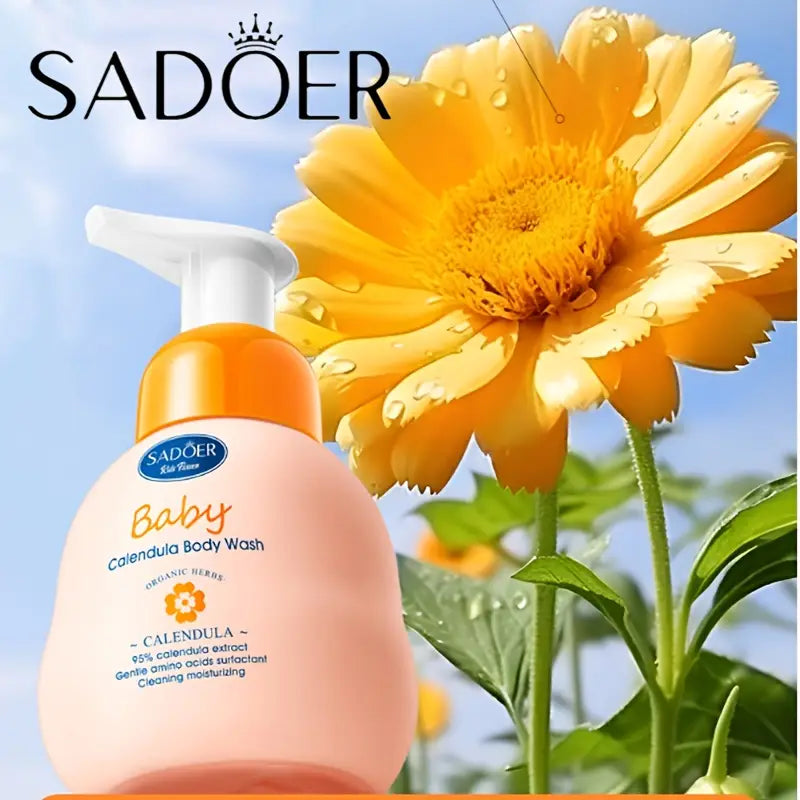 SADOER Baby Calendula Amino Acid Mild Body Wash - 380ml