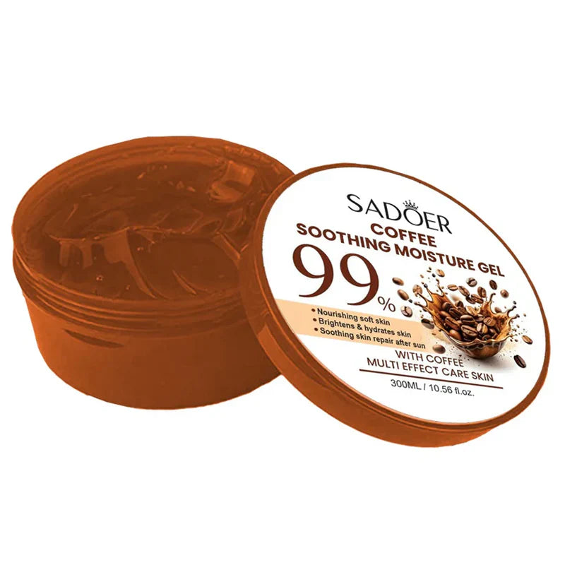 SADOER Coffee 99% Multi-Effect Nourishing & Moisturizing Gel – 300ml | Premium Skincare & Beauty Products in Pakistan