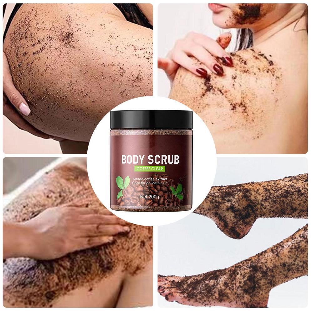 Sadoer Coffee Clear Moisturizing and Softening Body Scrub 256g