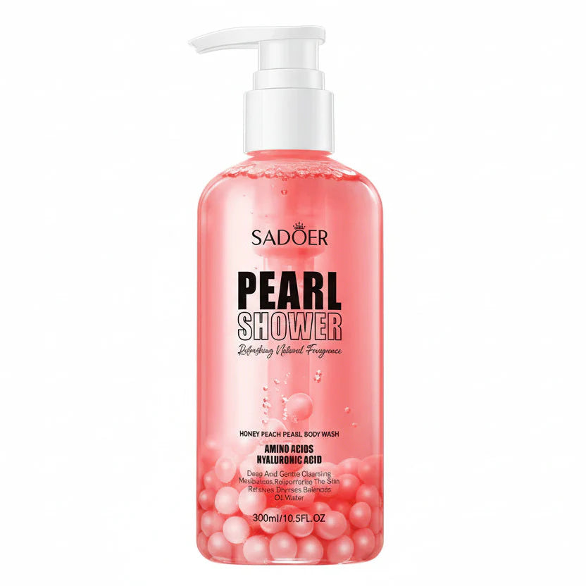 SADOER Honey Peach Pearl Body Wash - 300ml