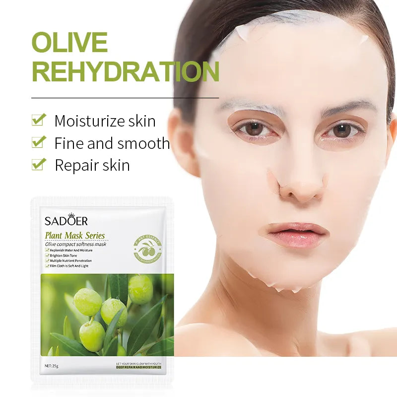 SADOER Olive Softness Face Sheet Mask - 25g | Premium Skincare & Beauty Products in Pakistan