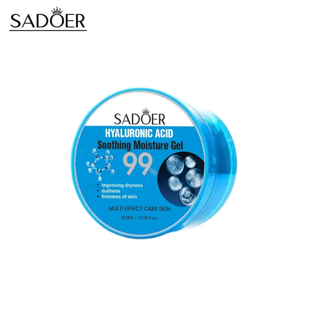 SADOER hyaluronic acid 99% Improving dryness & soothing Moisture Gel 300ml | Premium Skincare & Beauty Products in Pakistan