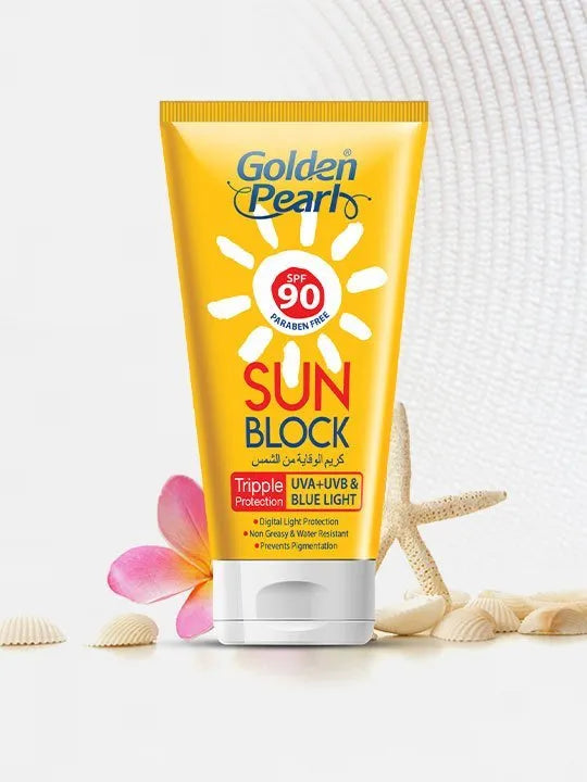 Golden Pearl Sun Block SPF 90