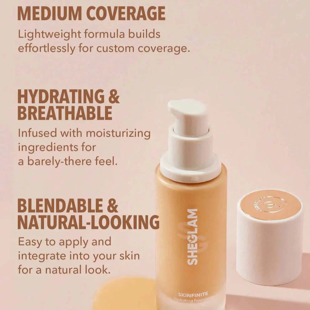 SHEGLAM Skinfinite Hydrating Foundation - 40ml