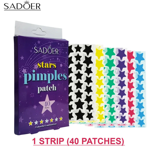 Sadoer Stars Pimple Patch - 40 Patches | Premium Skincare & Beauty Products in Pakistan