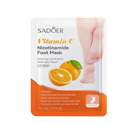 Sadoer Vitamin C Nicotinamide Moisturizing Foot Mask 35g