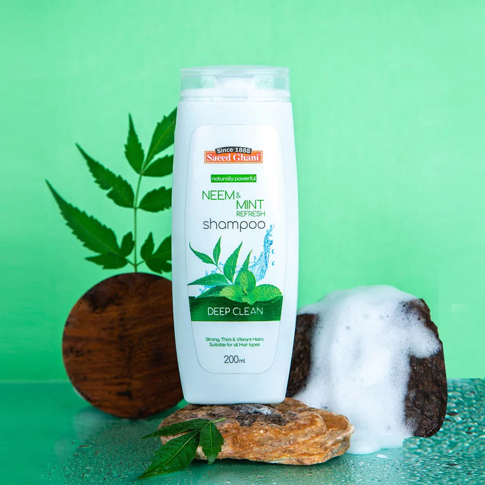 Saeed Ghani - Neem & Mint Shampoo - 200ml