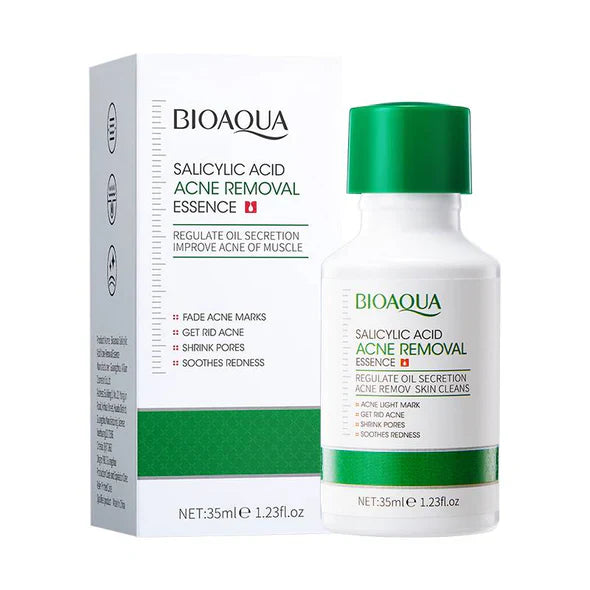 BIOAQUA Salicylic Acid Acne Removal Essence Serum - 35ml | Premium Skincare & Beauty Products in Pakistan