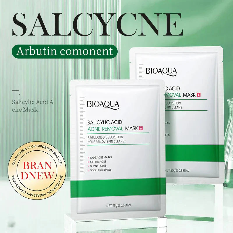 BIOAQUA Salicylic + Hyaluronic Vitamin E Sheet Masks | Premium Skincare & Beauty Products in Pakistan