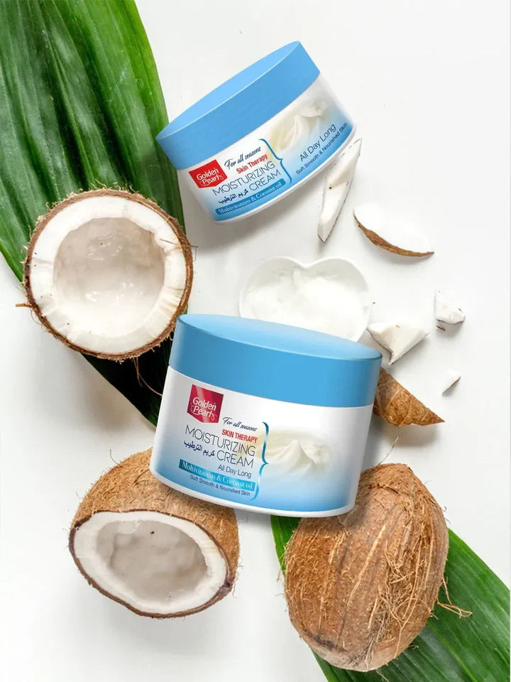 Golden Pearl Skin Therapy Moisturizing Cream - Multivitamins & Coconut Oil - 75ml | Premium Skincare & Beauty Products in Pakistan