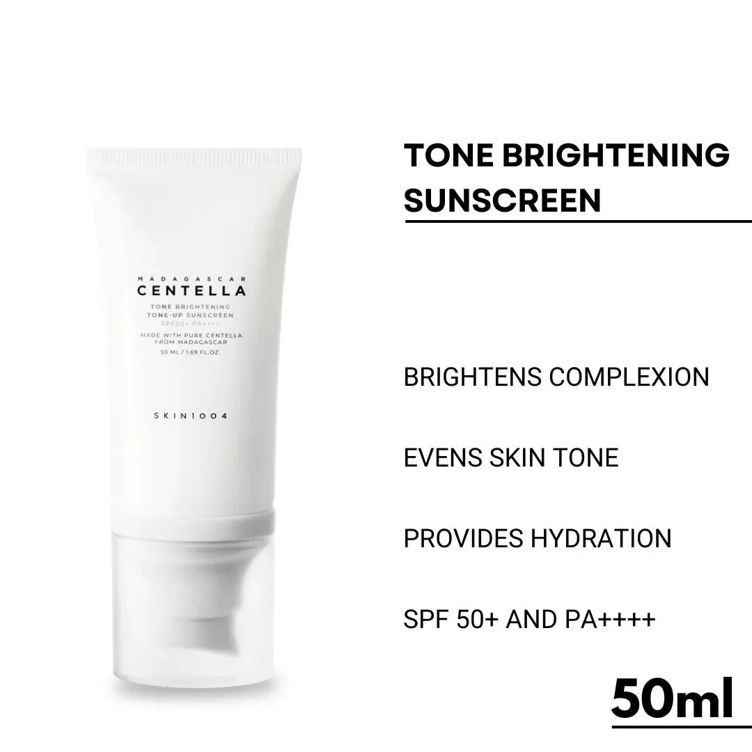 Skin1004 – Madagascar Centella Tone Brightening Tone-Up Sunscreen SPF50+ PA+++ -  50ml | Premium Skincare & Beauty Products in Pakistan