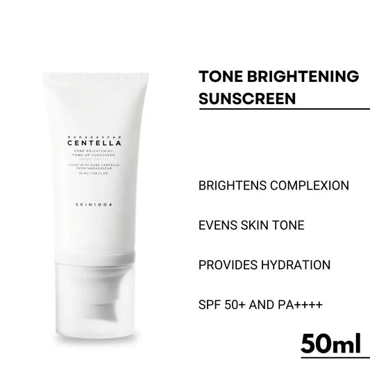 Skin1004 – Madagascar Centella Tone Brightening Tone-Up Sunscreen SPF50+ PA+++ -  50ml | Premium Skincare & Beauty Products in Pakistan