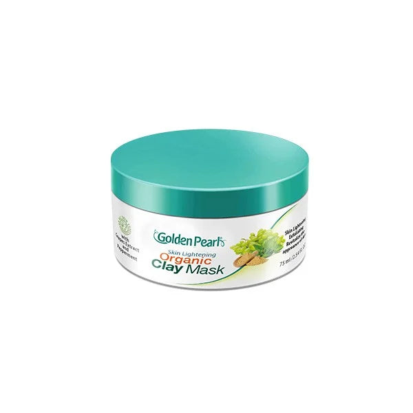 Golden Pearl Skin Lightening Organic Clay Mask - 75ml | Premium Skincare & Beauty Products in Pakistan