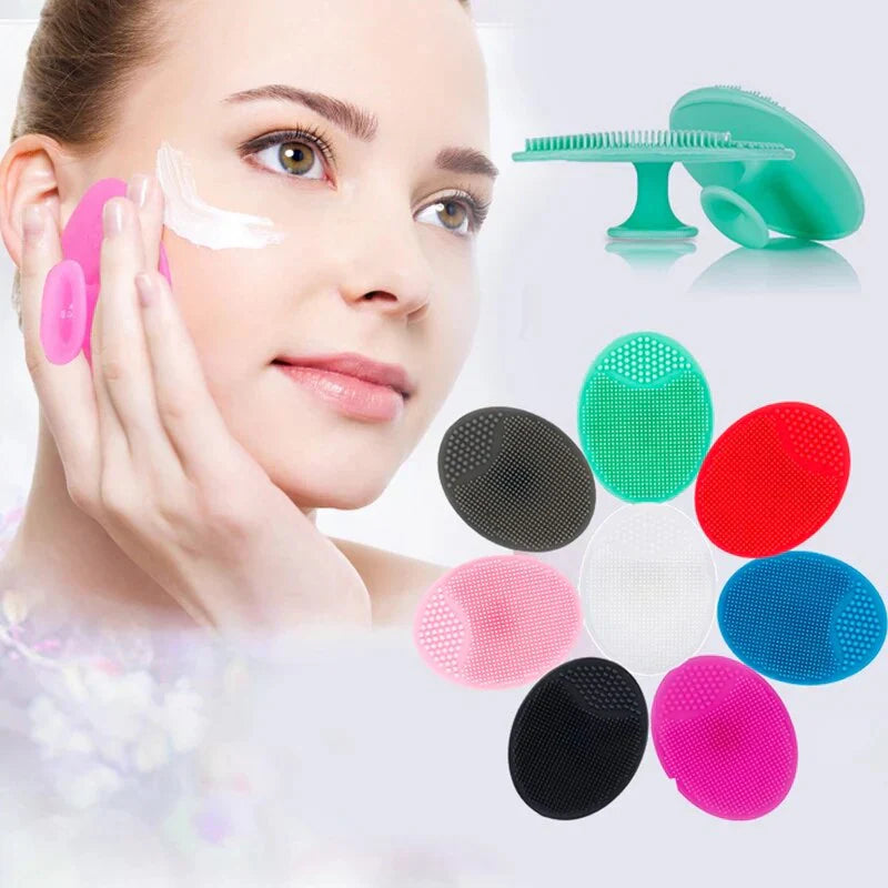 Portable Facial Cleaning Mat Pad Scrubber Silicone Face Cleansing Brush | Premium Skincare & Beauty Products in Pakistan