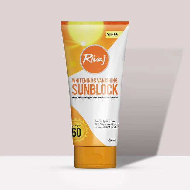 Rivaj Sunblock - 100ml | Premium Skincare & Beauty Products in Pakistan